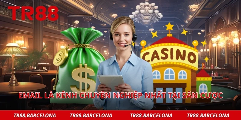 Email là kênh chuyên nghiệp nhất tại sân cược