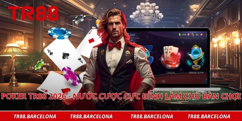 Poker TR88 2026 - Nước cược cực đỉnh làm chủ bàn chơi
