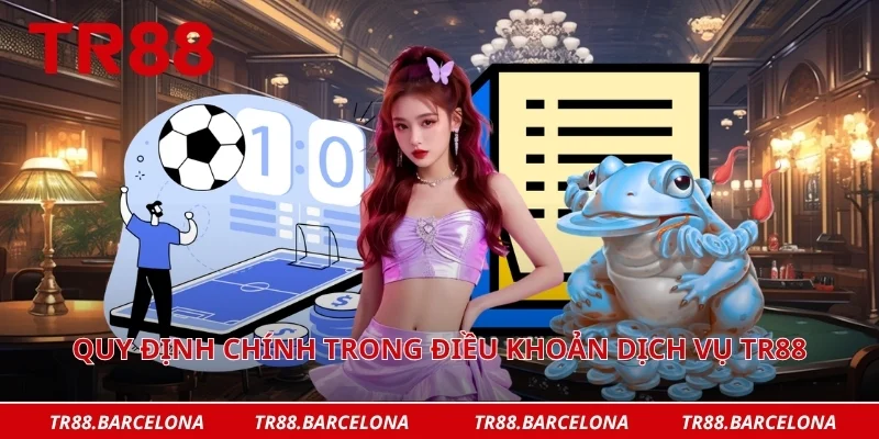 Quy định chính trong điều khoản dịch vụ TR88